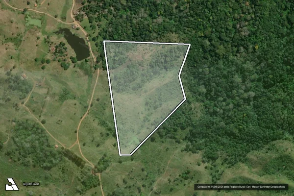 Imagem de satélite de FAZENDA BOM JARDIM, MAT 2101 - Parte 1 em Ibicuí - BA