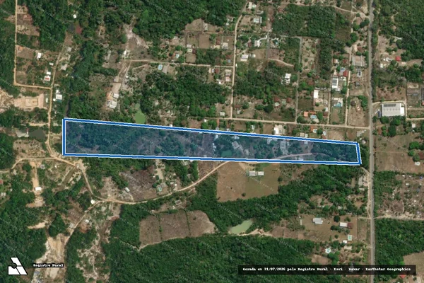 Imagem de satélite de GLEBA 01 - LOTE 04 Parcela 01 - em Manaus - AM
