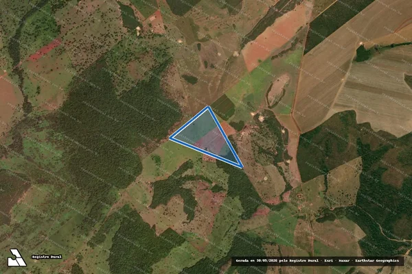 Imagem de satélite de Fazenda Alta Floresta - Parte 1 em Novo São Joaquim - MT