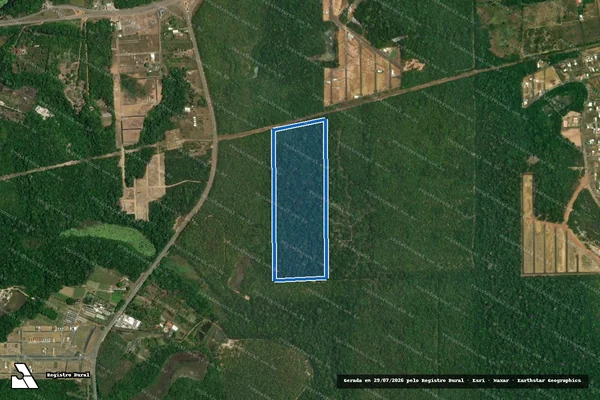 Imagem de satélite de CHACARÁ MONTANHA RUSSA - Parte 2 em Iranduba - AM