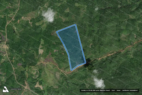 Imagem de satélite de Fazenda Ouro Negro II - Parcela 1 em Maraú - BA