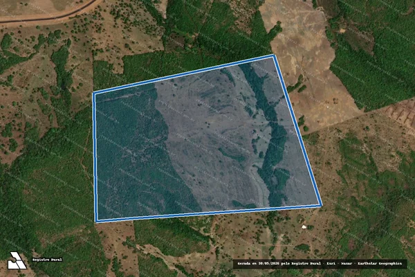 Imagem de satélite de FAZENDA BOM JARDIM  - FAZENDA BOM JARDIM em Gurupi - TO