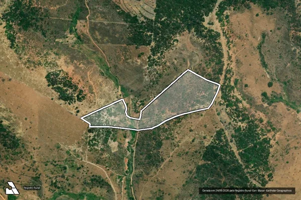 Imagem de satélite de CÓRREGO ROSA - Parte 1 em Ataléia - MG