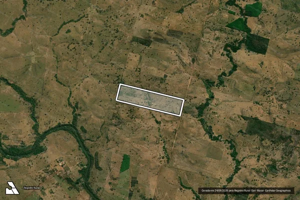 Imagem de satélite de Lote – 445 P.A Santo Idelfonso / Lote – 445