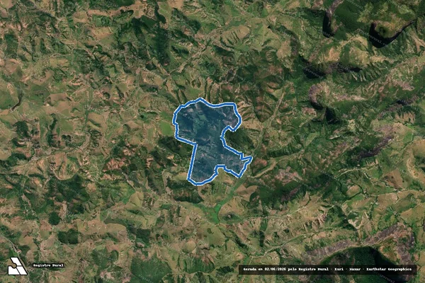 Imagem de satélite de FAZENDA TRES IRMAOS - PARTE 1 em Galiléia - MG