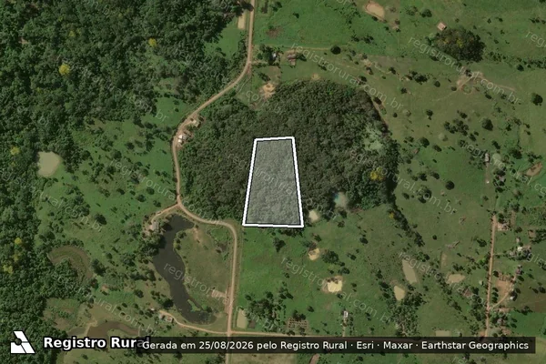 Imagem de satélite de Polo Leiteiro - Lote 20A - Lote 20 A em Porto Acre - AC