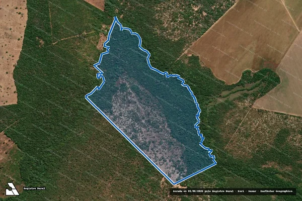 Imagem de satélite de FAZENDA BANDEIRA - QUINHÃO N.1, DESMEMBRADO DO LOTE N.24, DO LOTEAMENTO SÃO JOSÉ N. 13, FLS. B em Gurupi - TO