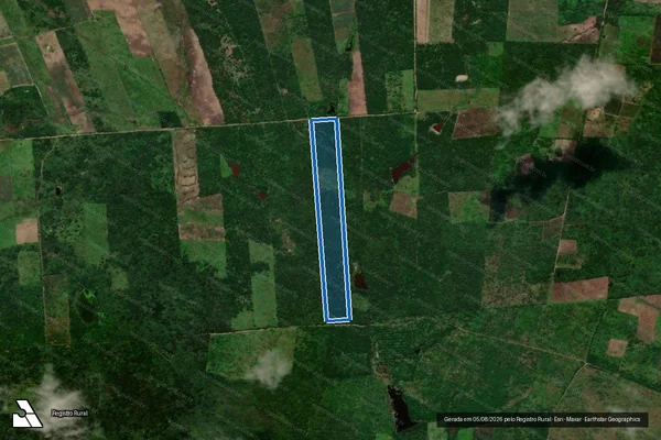 Imagem de satélite de Projeto de Assentamento São Sebastião ? Lote 50 - Parte 1 em Ielmo Marinho - RN