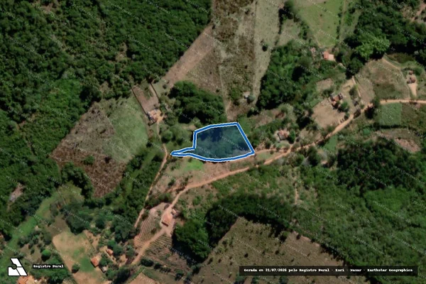 Imagem de satélite de Fazenda Córrego dos Machados - Parte 1 em São Sebastião do Maranhão - MG