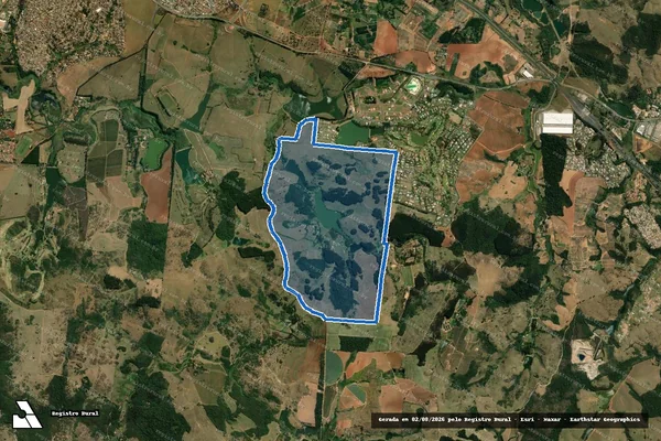 Imagem de satélite de Fazenda Quilombo - PARTE 1 em Indaiatuba - SP