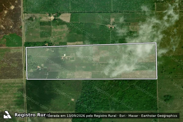 Imagem de satélite de FAZENDA MARILENE, LOTE ? 425-A (PARTE) - Parcela 1 em Capitão Poço - PA