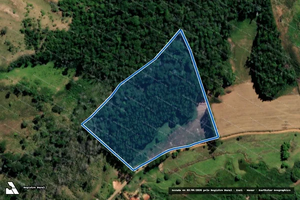 Imagem de satélite de Fazenda das Posses - Parte 01 em Dom Joaquim - MG