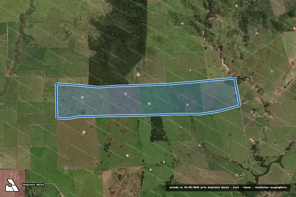 Imagem de satélite de FAZENDA BOA VISTA - PARTE 1 em Vila Nova dos Martírios - MA
