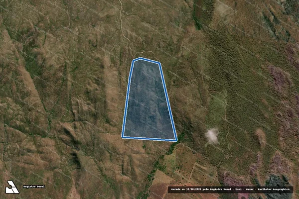 Imagem de satélite de FAZENDAS SÃO DOMINGOS - RESERVA LEGAL em Monte Alegre de Goiás - GO