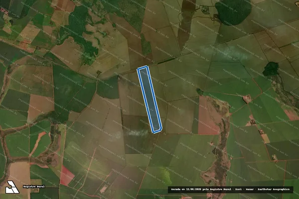 Imagem de satélite de Fazenda Losango - Parte 02 em Dourados - MS