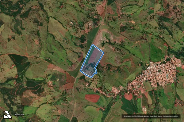 Imagem de satélite de Fazenda Pimentas Macuco - Fazenda Pimentas Macuco em Matutina - MG