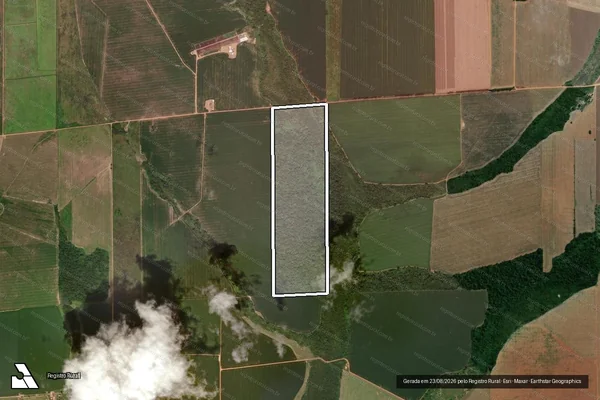 Imagem de satélite de Lote 05, Gleba 08 - Parcela 1 em Cerejeiras - RO