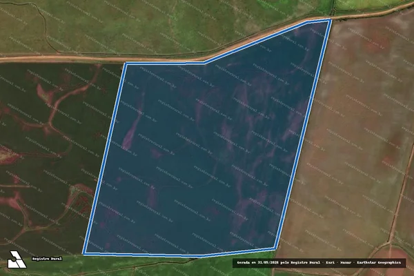 Imagem de satélite de Fazenda do Leão ? Lote 2 - Lote 2 em Cachoeira do Sul - RS