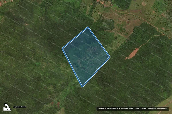 Imagem de satélite de FAZENDA J DO VALE - Parcela 1 - PARCELA 04 em Arame - MA