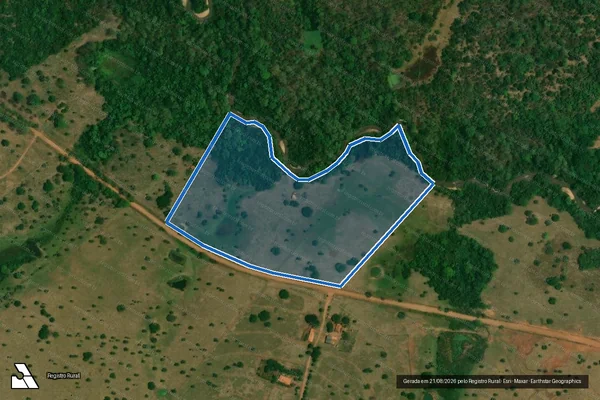 Imagem de satélite de Fazenda Dumont II em Jauru - MT