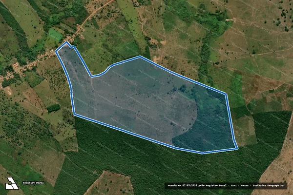 Imagem de satélite de FAZENDA MARAJÁ - Parcela 1 em Tuntum - MA