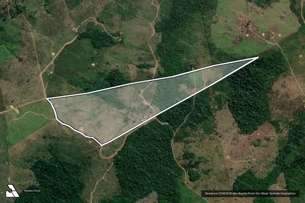 Imagem de satélite de SÍTIO SANTO ANTÔNIO ? GLEBA ARURI 1-I - GLEBA ARURI 2-T - Parte 2 em Trairão - PA