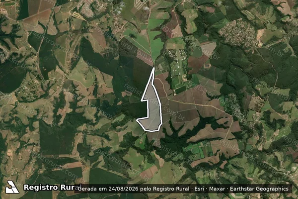 Imagem de satélite de FAZENDA SÃO PAULO  - GLEBA A em Salto de Pirapora - SP