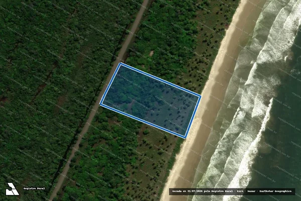 Imagem de satélite de FAZENDA NOSSA SENHORA DA VITÓRIA III - PARCELA 04 em Ilhéus - BA