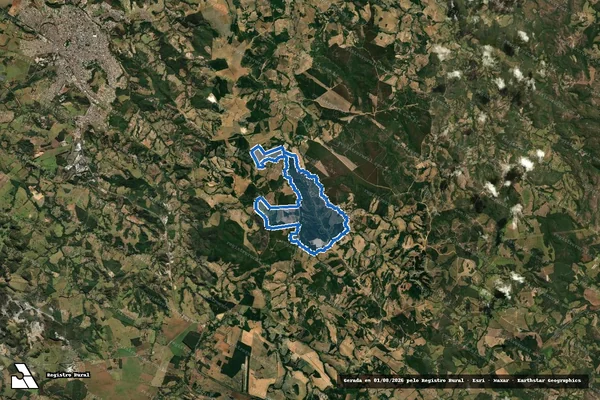 Imagem de satélite de Fazenda Loanda II / Parte 1 em Formiga - MG