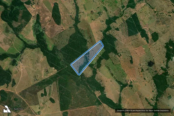 Imagem de satélite de SITIO ALVORADA - 14979 em Porto Esperidião - MT