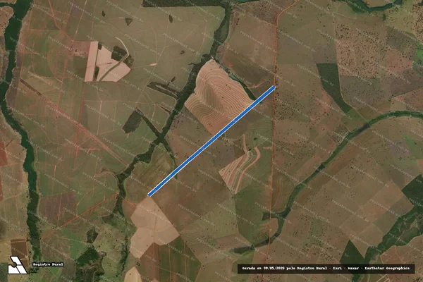 Imagem de satélite de FAZENDA NOVA ERA - GLEBA 03 em Itarumã - GO