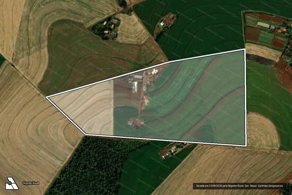 Imagem de satélite de FAZENDA FLAMAPEC - Lote 131 em Cascavel - PR