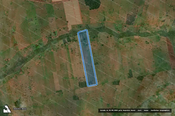 Imagem de satélite de FAZENDA BOM SUCESSO - PARTE 1 em Carneirinho - MG