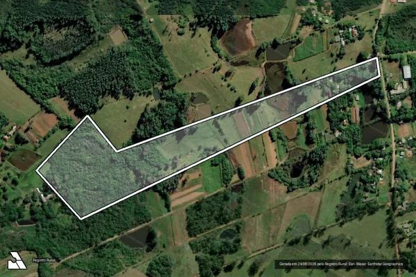 Imagem de satélite de PA ITAPUÍ/MERIDIONAL ? LOTE 18 - Lote 18 em Nova Santa Rita - RS