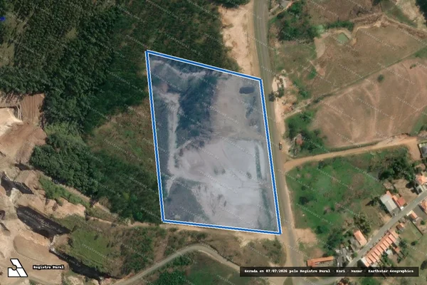 Imagem de satélite de Fazenda Joia e Figueira - 07 em Figueira - PR