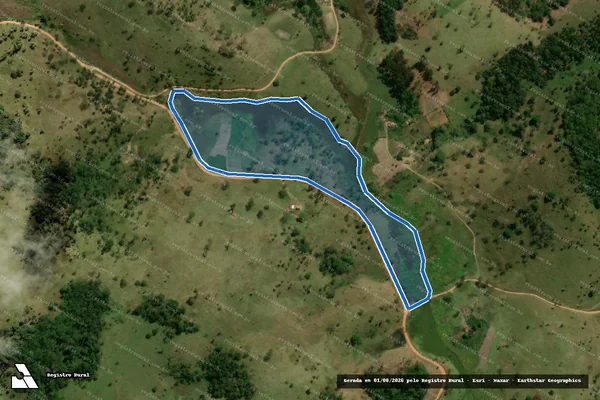 Imagem de satélite de Fazenda Santa Fé - Parte 3 em Planalto - BA