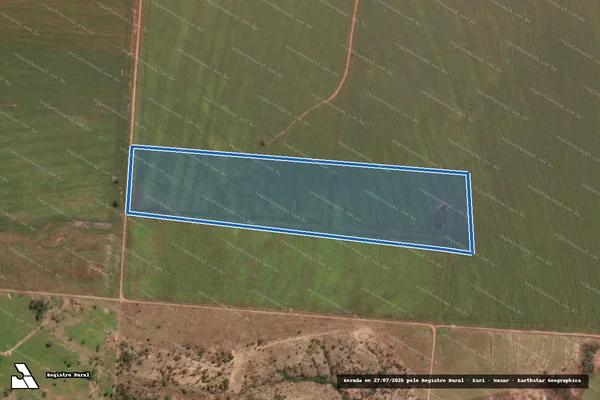 Imagem de satélite de LOTE 47 - COOPERSANTA - PA SANTA FELICIDADE - LOTE 47 ? COOPERSANTA - PA SANTA FELICIDADE em Cocalzinho de Goiás - GO