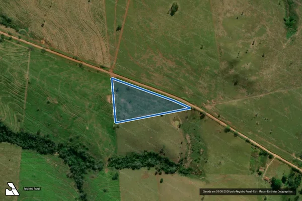 Imagem de satélite de Fazenda Canaã – Matric. 6723 em Mirassol d'Oeste - MT