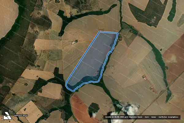 Imagem de satélite de Fazenda Formoso - Nilta 3 em Caiapônia - GO