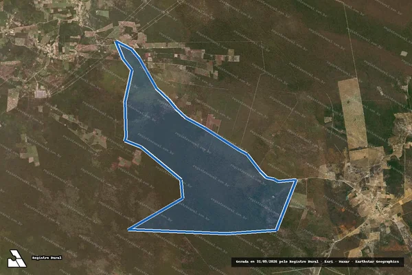 Imagem de satélite de Fazenda Barreirinho  - Fazenda Barreirinho em Buritirama - BA