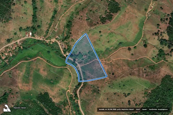 Imagem de satélite de Fazenda Boa Vista, Margem Esquerda do Rio Suaçuí Pequeno - PARCELA 01 em Coroaci - MG