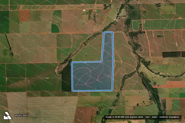 Imagem de satélite de Fazenda Centenario - Parte 2 em Terra Rica - PR