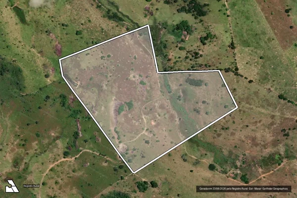 Imagem de satélite de FAZENDA BEIJA FLOR  - III em Itanhém - BA