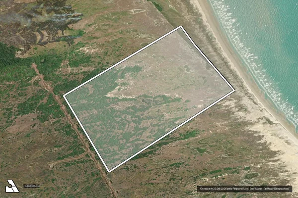 Imagem de satélite de GLEBA CANÁRIAS em Ilha Grande - PI