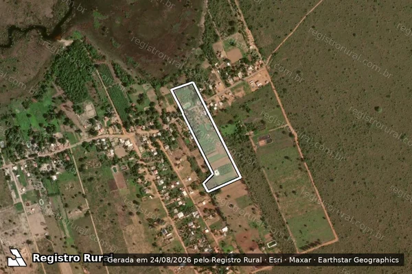Imagem de satélite de Chácara Bom Sossego - Chácara Bom Sossego em Luís Eduardo Magalhães - BA