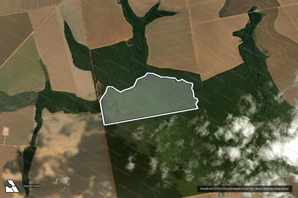 Imagem de satélite de FAZENDA BONANZA ? GLEBA B1 - PARTE 02 em Ipiranga do Norte - MT