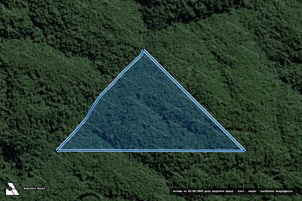 Imagem de satélite de Fazenda Rio Rafael - Parcela 1 em Ibirama - SC