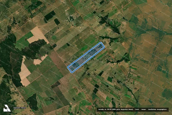Imagem de satélite de Fazenda Buena Noche - Parcela 1 em Curvelândia - MT