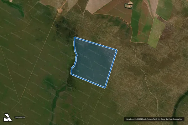Imagem de satélite de FAZENDA ALTO DA CHAPADA - FAZENDA ALTO DA CHAPADA em Conquista D'Oeste - MT