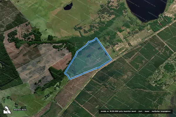 Imagem de satélite de CAMPO DO RENATO - Parte 1 em Balneário Pinhal - RS